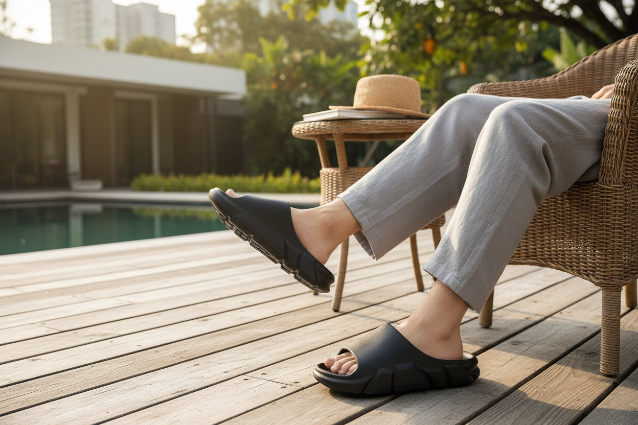 Pantuflas Estilo Balenciaga Hombre – Suela EVA | Tallas 39-44