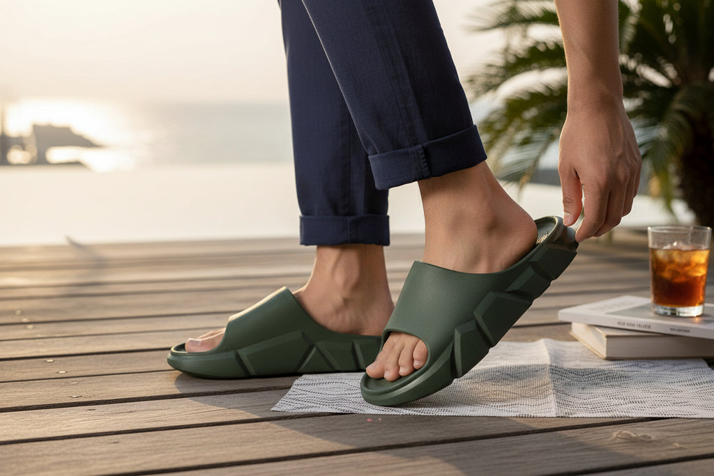 Pantuflas Estilo Balenciaga Hombre – Suela EVA | Tallas 39-44