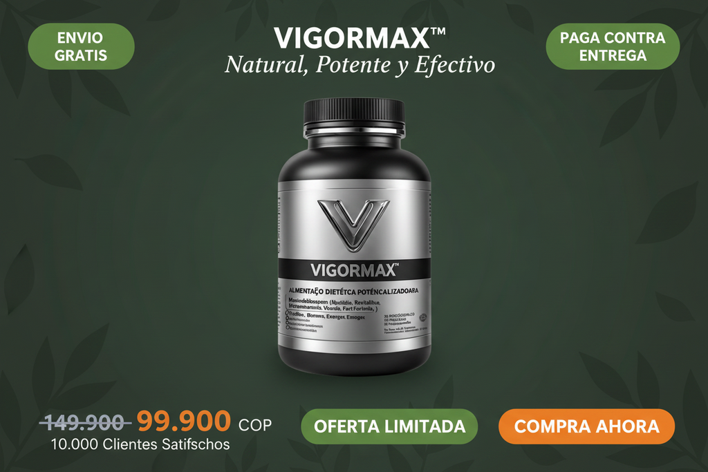 VigorMax™ – Recupera Tu Energía, Resistencia y Rendimiento | Envío Gratis 🇨🇴